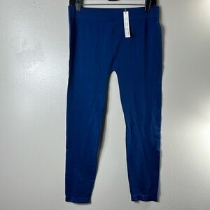 SOHO LADY Blue Cropped Leggings Women’s Plus Size One Size NWT